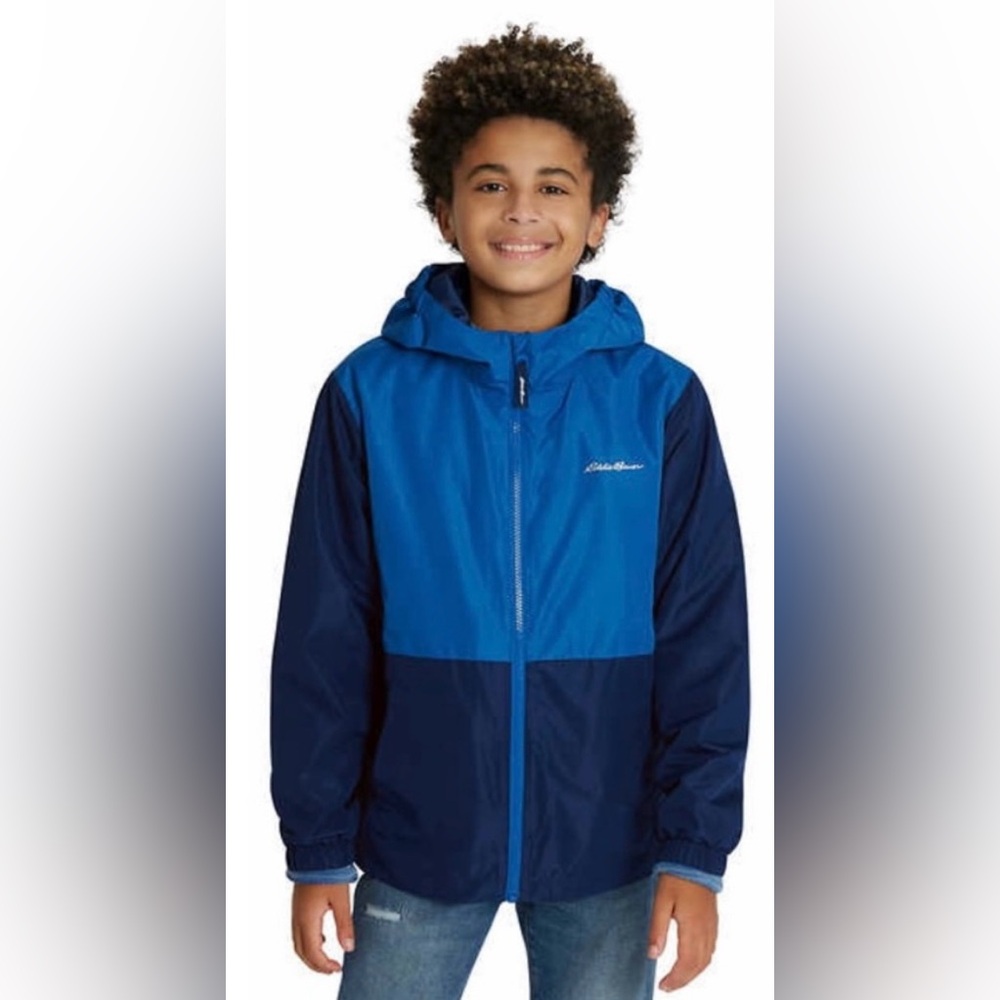 🆕 Eddie Bauer Lightweight Water Resistant Jacket Size Small 7/8